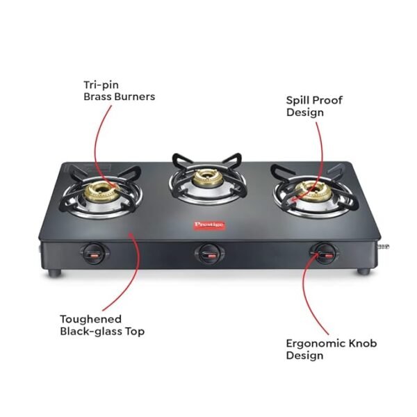 PRESTIGE GTMP 03B BURNER GAS STOVE