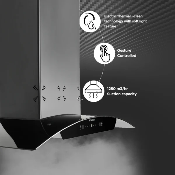 FABER HOOD EVEREST 3D IN HC SC FL LG 90CM CHIMNEY
