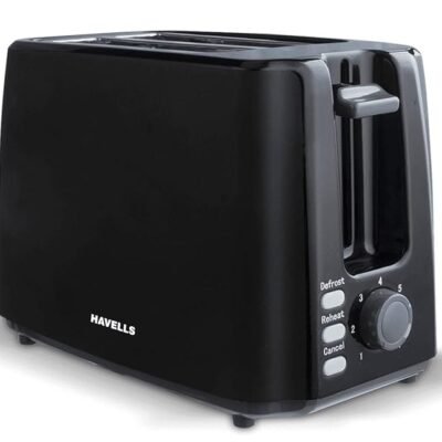 Havells Crisp Plus 750 Watt Pop Up Toaster (Black)