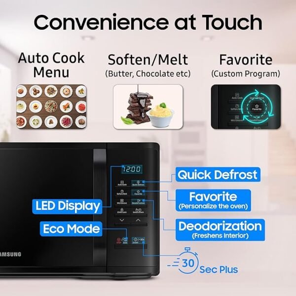 Samsung 23l Quick Defrost Solo Microwave