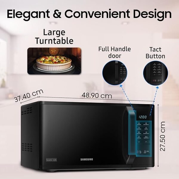 Samsung 23l Quick Defrost Solo Microwave