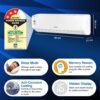 VOLTAS 1 TON 3 STAR INVERTER SPLIT AC5 Voltas 1 Ton 3 Star Inverter Split Ac (123v Vectra Elegant)